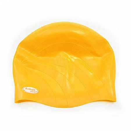 Шапочка для плавания Sabriasport для длинны волос NW8 yellow