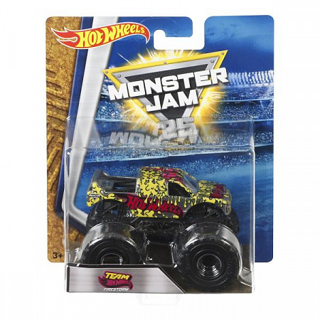 Машинка Hot Wheels Monster Jam Team Firestorm (BHP37) black