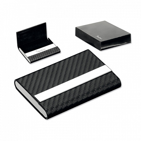 На картинке изображен Визитница Santini Millard black 5104110 Визитница Santini Millard black 5104110