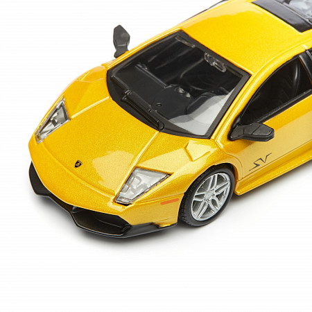 Коллекционная машина Bburago 1:32 Lamborghini Murcielago LP 670-4 SV (18-43052) yellow