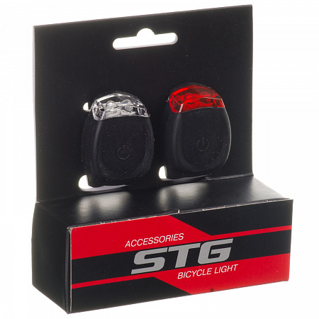 Комплект велофонарей STG JY-3122 Х98591