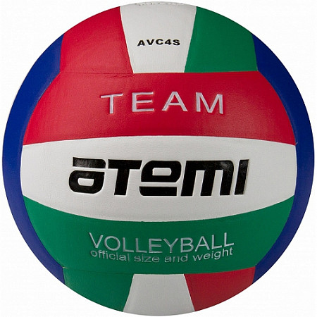 Мяч волейбольный Atemi Team 5р red/white/blue/green