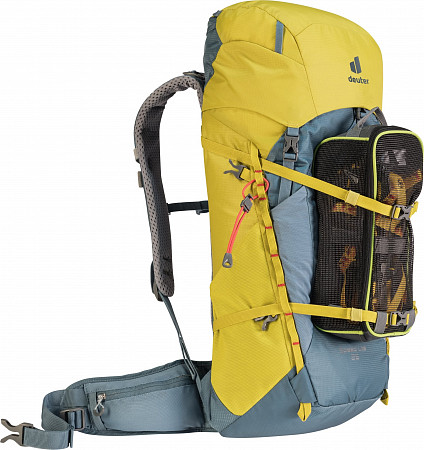 На картинке изображен Рюкзак Deuter Speed Lite 26 3410621-3238 slateblue/greencurry (2021) Рюкзак Deuter Speed Lite 26 3410621-3238 slateblue/greencurry (2021)