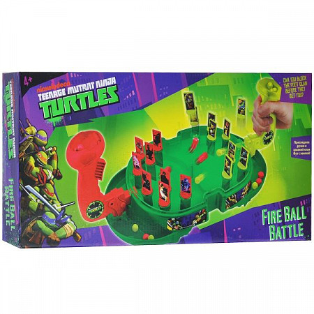 Настольная игра Playmates Черепашки-ниндзя Огненные шары TMT-725