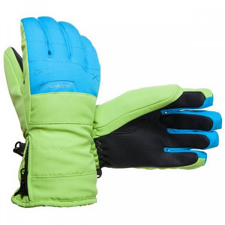 Перчатки горнолыжные детские Relax RR07C green