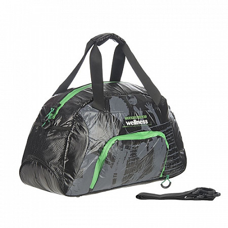 Спортивная сумка GRIZZLY TU-417-2 black/green