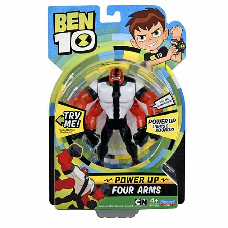 Фигурка Ben10 Фигурка 16 см (свет, звук) , Силач 76603