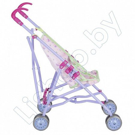 На картинке изображен Коляска для кукол Simba New Born Baby (105525052) violet Коляска для кукол Simba New Born Baby (105525052) violet