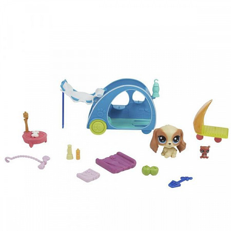 На картинке изображен Игровой набор Littlest Pet Shop Хобби петов Собачка (E0393) Игровой набор Littlest Pet Shop Хобби петов Собачка (E0393)