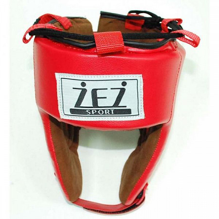 Шлем боксерский Zez Sport HEAD Red