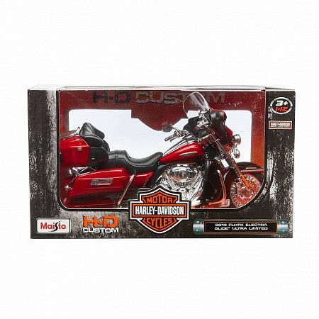Масштабная модель мотоцикла Maisto 1:12 Harley Davidson FLHTK Electra Glide (32320)