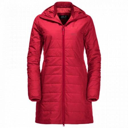 Пальто женское Jack Wolfskin Maryland Coat ruby red