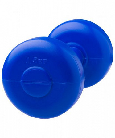 Гантели пластиковые Владспортпром 2х1,5 кг blue