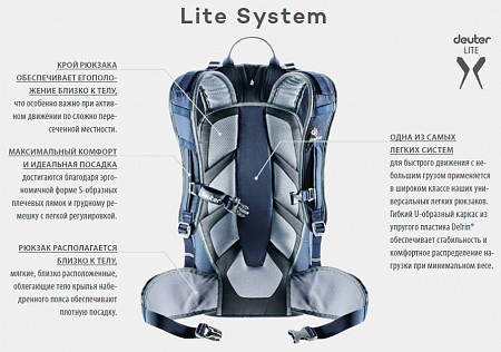 Рюкзак Deuter Freerider Lite 22 SL 3303019-3049 indigo