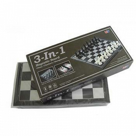 Шахматы 3 в 1 Zez Sport 38810 (магнитные)