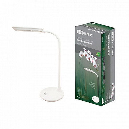 Светильник светодиодный настольный Tdm гибкий СН-90 5 Вт white SQ0337-0046