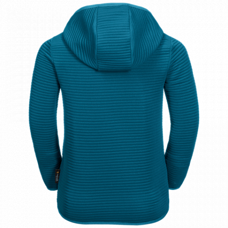 На картинке изображен Джемпер детский Jack Wolfskin Modesto Hoody Kids celestial blue Джемпер детский Jack Wolfskin Modesto Hoody Kids celestial blue