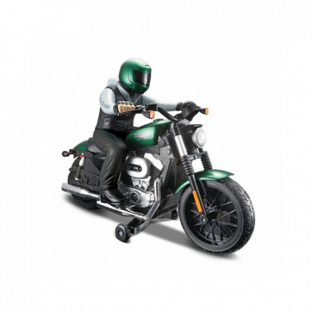 Радиоуправляемый мотоцикл Maisto Харли-Дэвидсон XL1200N Nighster 81661 green