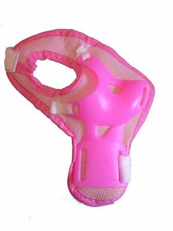 Комплект защиты для роликов Fora розовый (NT463-P)