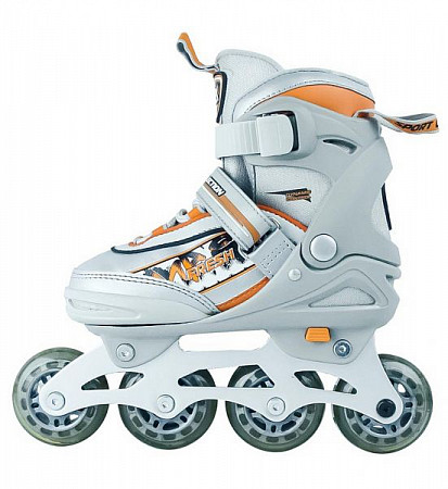 Роликовые коньки Спортивная коллекция Fresh orange