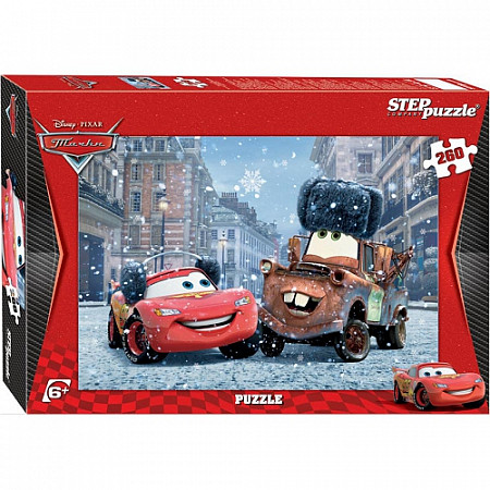 Пазлы Step Puzzle 260 "Тачки. Москва" 95021