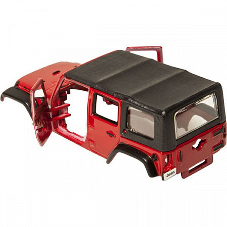 Сборная модель автомобиля Bburago 1:32 Jeep Wrangler (18-45121)