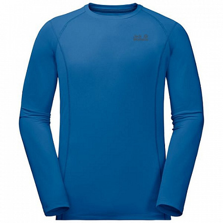 Футболка Jack Wolfskin Hollow Range Longsleeve Men blue