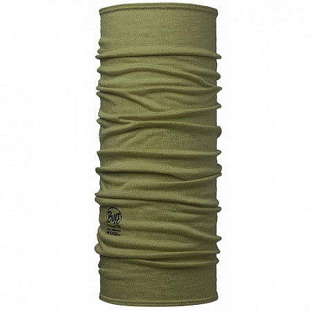 Шарф Buff Wool Solid Light Military green