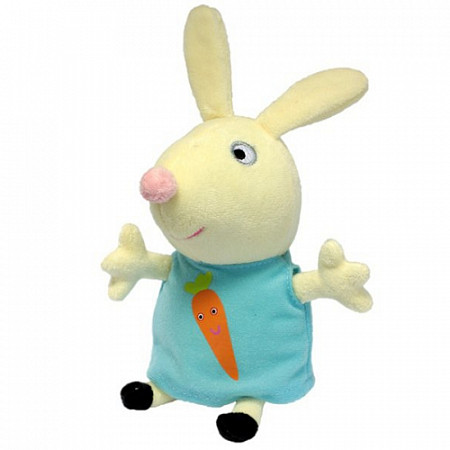 Мягкая игрушка Peppa Pig Ребекка с морковкой 20 см 29624
