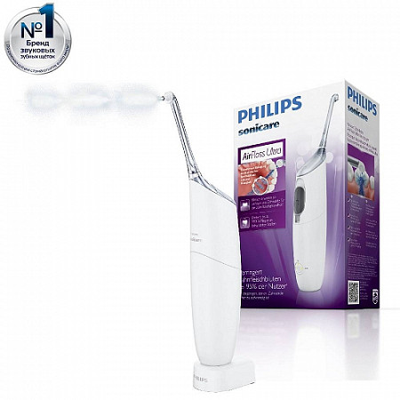 На картинке изображен Ирригатор для межзубных промежутков Philips Sonicare AirFloss Ultra HX8331/01 Ирригатор для межзубных промежутков Philips Sonicare AirFloss Ultra HX8331/01