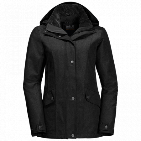 Куртка женская Jack Wolfskin Park Avenue Jacket black