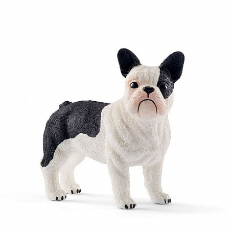 На картинке изображен Фигурка животного Schleich Французский бульдог 13877 Фигурка животного Schleich Французский бульдог 13877