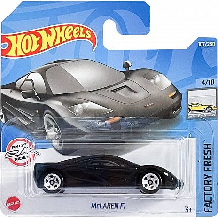 Машинка Hot Wheels Базовой коллекции McLaren F1 107/250 (5785 HCT93) mainline 2022