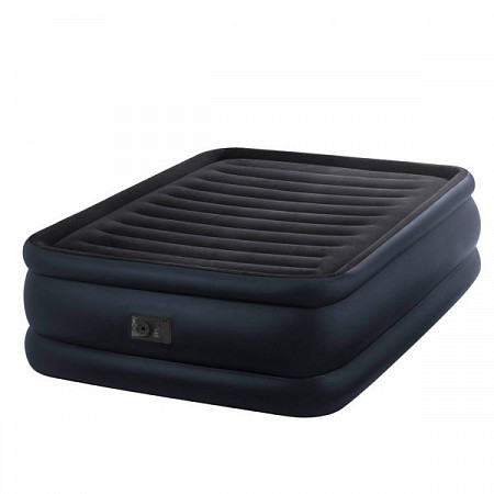Надувная кровать Intex Queen Raised Downy Bed 64440
