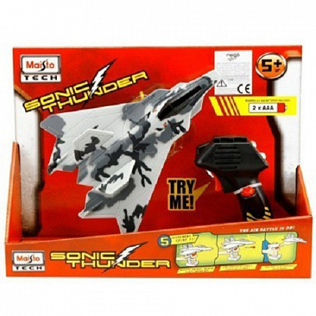 Игровой набор Maisto Военная авиация Sonic Thunder на бат 81195