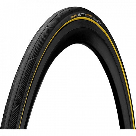 Велопокрышка Continental Ultra Sport III 23-622 700 x 23C 150456 black/yellow