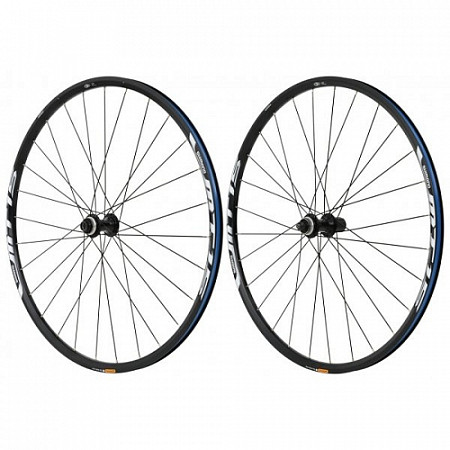 На картинке изображен Колеса Shimano MT35 27,5'' Center Lock black EWHMT35FR7ME Колеса Shimano MT35 27,5'' Center Lock black EWHMT35FR7ME