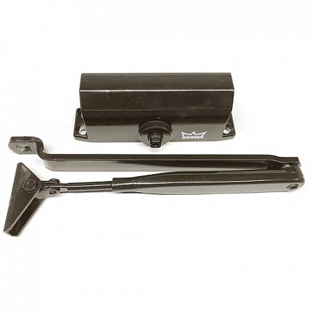 Доводчик дверной гидравлический Dorma TS Nano dark brown 8010056