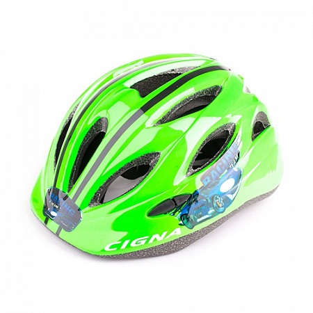 Велошлем детский Cigna WT-021 black/green