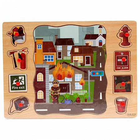 Игрушка развивающая деревянная Chuang Heng Toys 277B-412