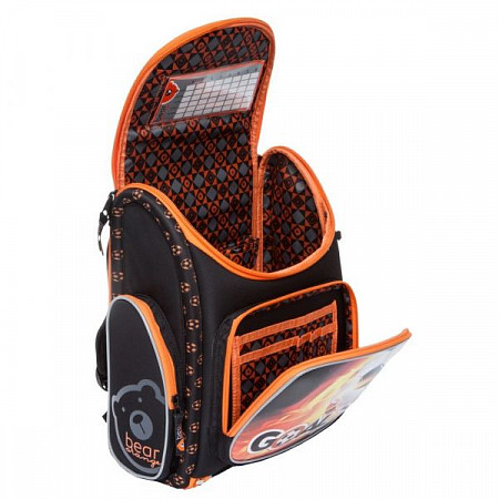 Школьный рюкзак Orange Bear SI-17 black