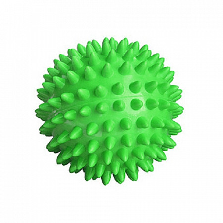Мяч гимнастический с шипами МВ3" green