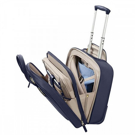 Женский кейс на колёсах Samsonite Zalia 15,6" 85D-11009 Dark Blue