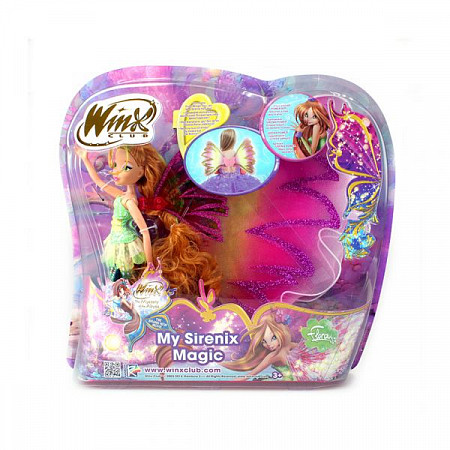 Кукла Winx Сиреникс-2 Волшебное превращение Флора IW01931400
