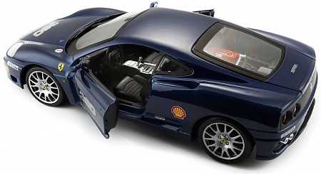 Автомодель Bburago Ferrari 360 Challenge 18-26304 Dark Blue