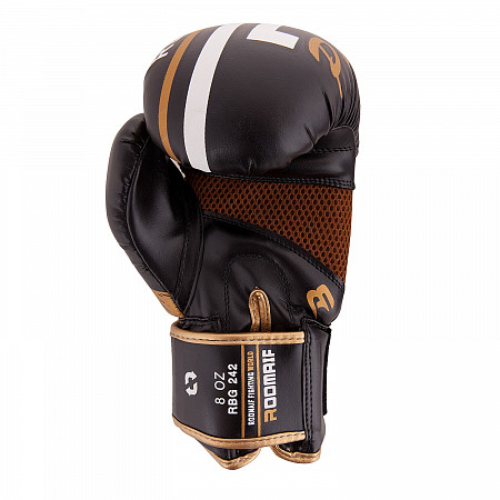 Боксерские перчатки Roomaif RBG-242 Dx gold