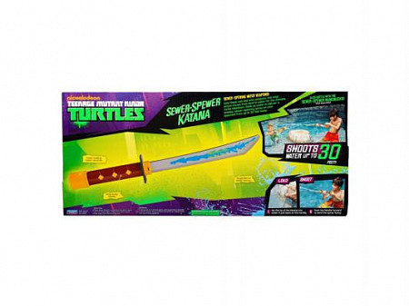 Водяное оружие Playmates Черепашки-ниндзя Меч Леонардо 92260 92261