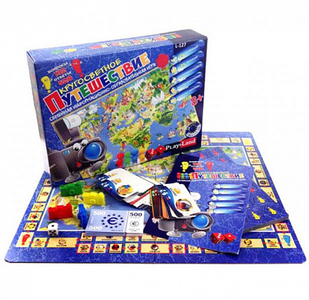 Настольная игра Play Land Кругосветное Путешествие L-127