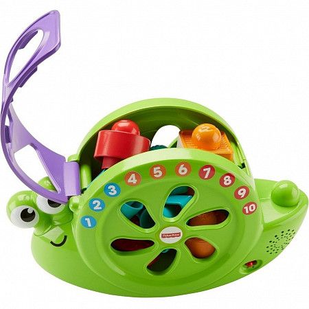 На картинке изображен Сортер Fisher Price Улитка FRB84 Сортер Fisher Price Улитка FRB84