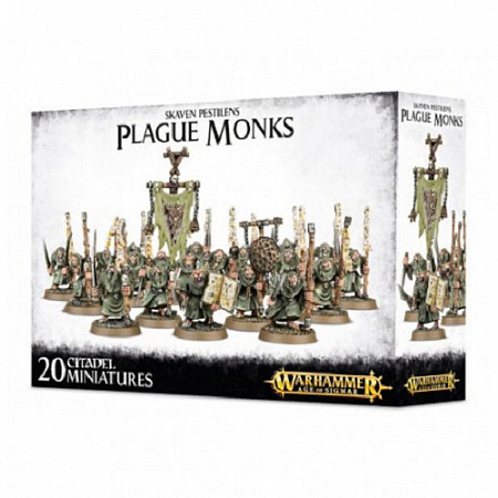 Фигурки Games Workshop Warhammer: Skaven Pestilens Plague Monks 90-12
